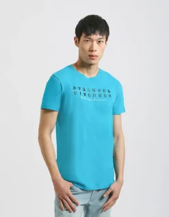 T-shirt 100% cotone con stampa