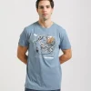 T-shirt 100% cotone con stampa