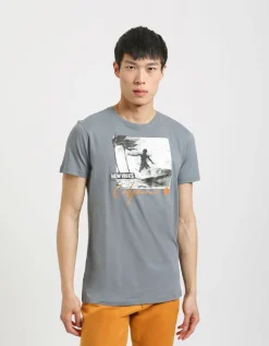 T-shirt 100% cotone con stampa