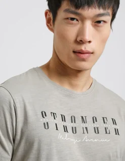 T-shirt 100% cotone con stampa