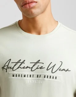 T-shirt 100% cotone con stampa