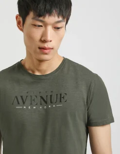 T-shirt 100% cotone con stampa