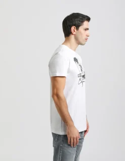 T-shirt 100% cotone con stampa