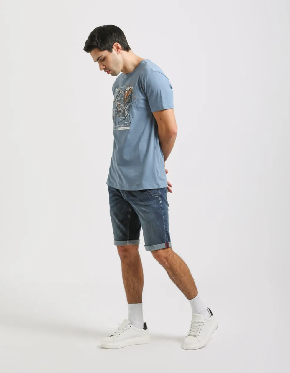 T-shirt 100% cotone con stampa