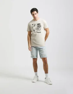 T-shirt 100% cotone con stampa