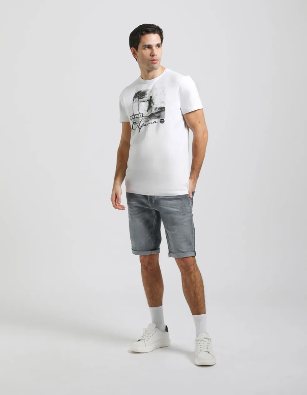 T-shirt 100% cotone con stampa