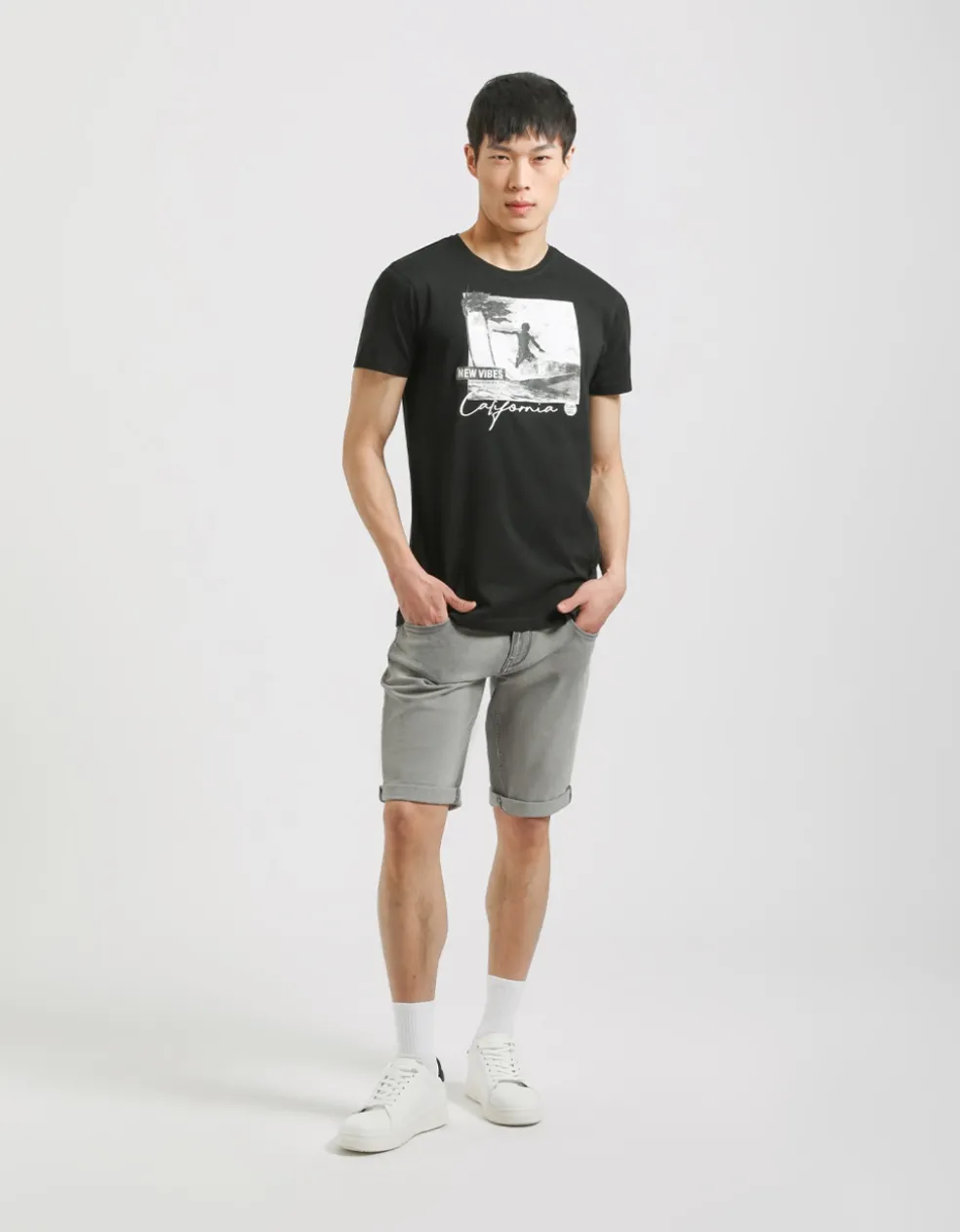 T-shirt 100% cotone con stampa
