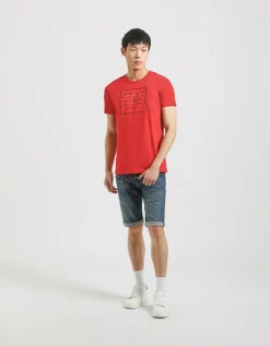 T-shirt 100% cotone con stampa
