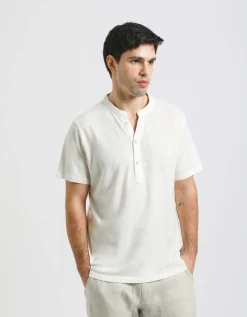 T-shirt collo serafino