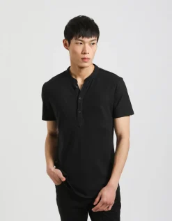 T-shirt collo serafino
