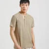 T-shirt collo serafino