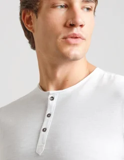 T-shirt collo serafino