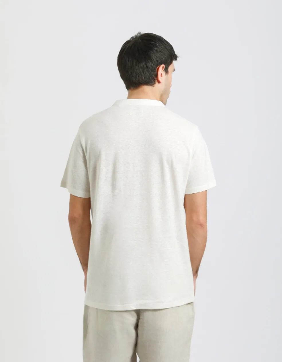T-shirt collo serafino