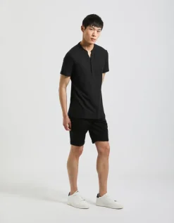 T-shirt collo serafino