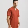 T-shirt con scollo a V