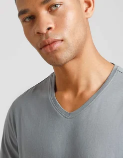 T-shirt con scollo a V
