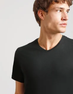 T-shirt con scollo a V