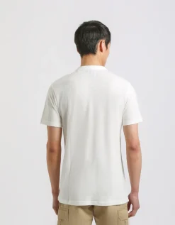 T-shirt con scollo a V