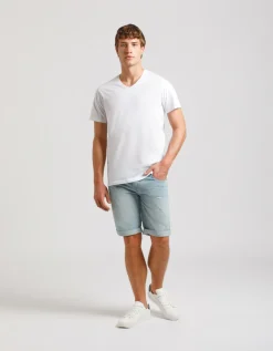 T-shirt con scollo a V