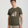 T-shirt con stampa