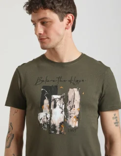 T-shirt con stampa