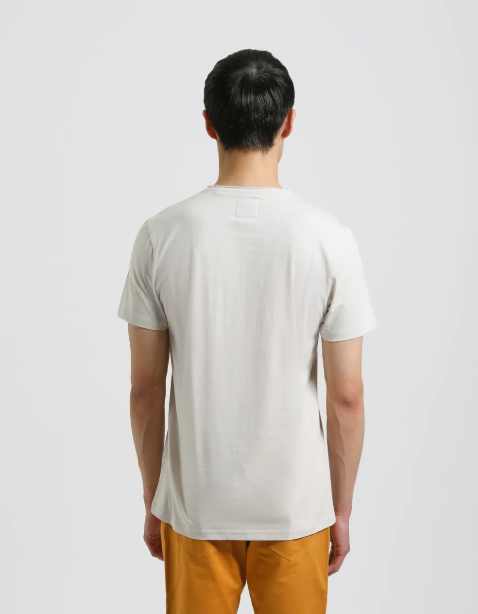 T-shirt con stampa a rilievo