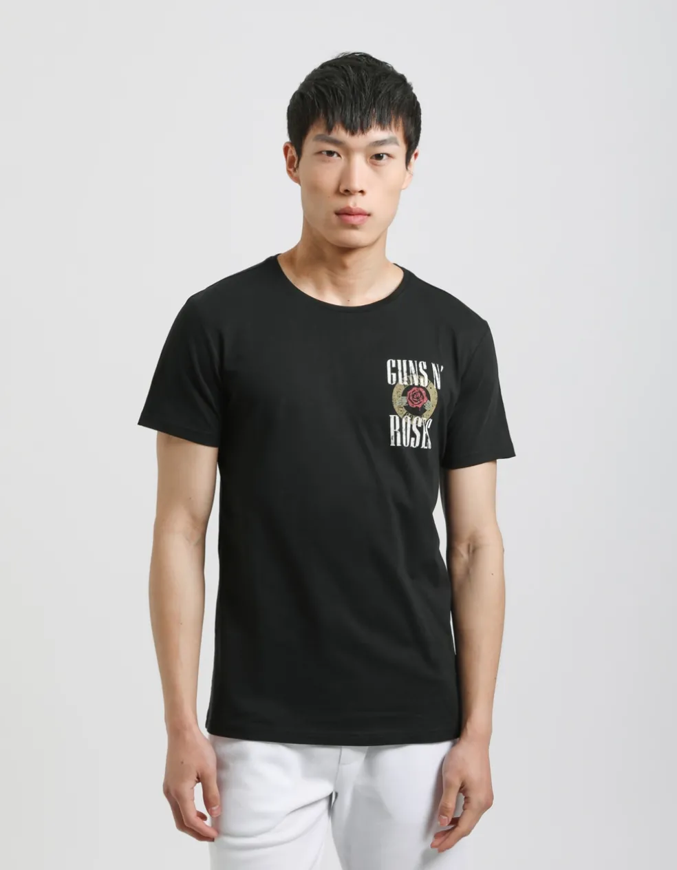 T-shirt con stampa "GUNS N' ROSES"