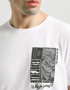 T-shirt con stampa "JOKER"
