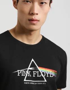T-shirt con stampa "PINK FLOID"
