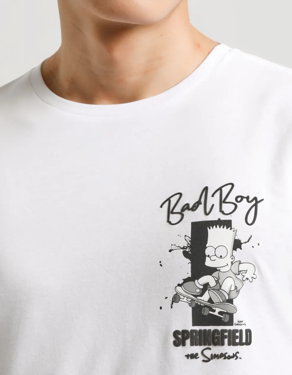 T-shirt con stampa "SIMPSON"