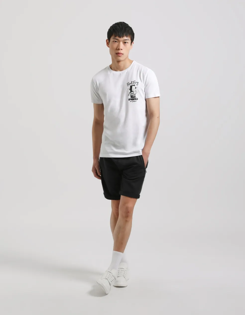 T-shirt con stampa "SIMPSON"