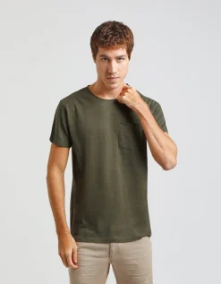 T-shirt con taschino