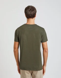 T-shirt con taschino
