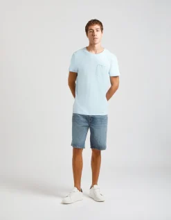 T-shirt con taschino