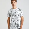 T-shirt fantasia 100% cotone