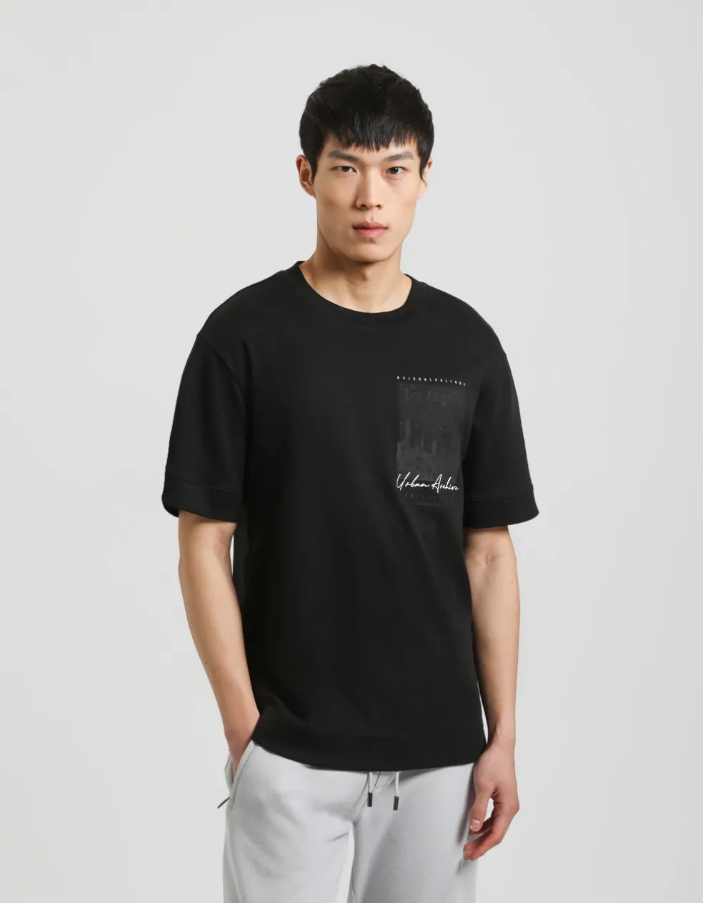 T-shirt HEAVY WEIGHT con stampa