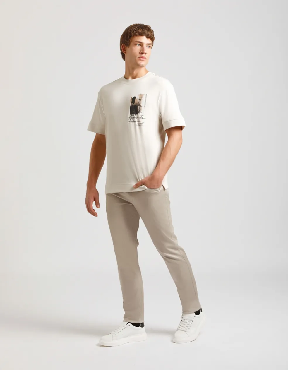 T-shirt HEAVY WEIGHT con stampa