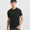 T-shirt in maglia a quadri