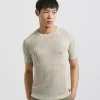 T-shirt in maglia forata