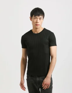 T-shirt viscosa a coste