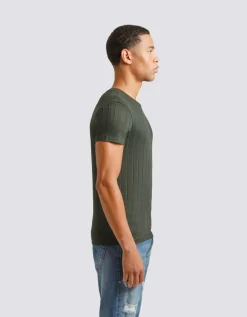 T-shirt viscosa a coste