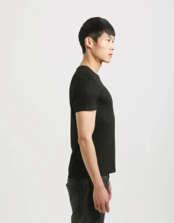 T-shirt viscosa a coste
