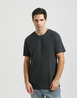 T-shirt viscosa a righe
