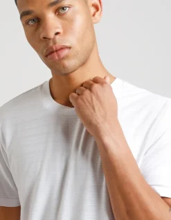 T-shirt viscosa a righe