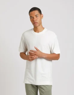 T-shirt viscosa strutturata