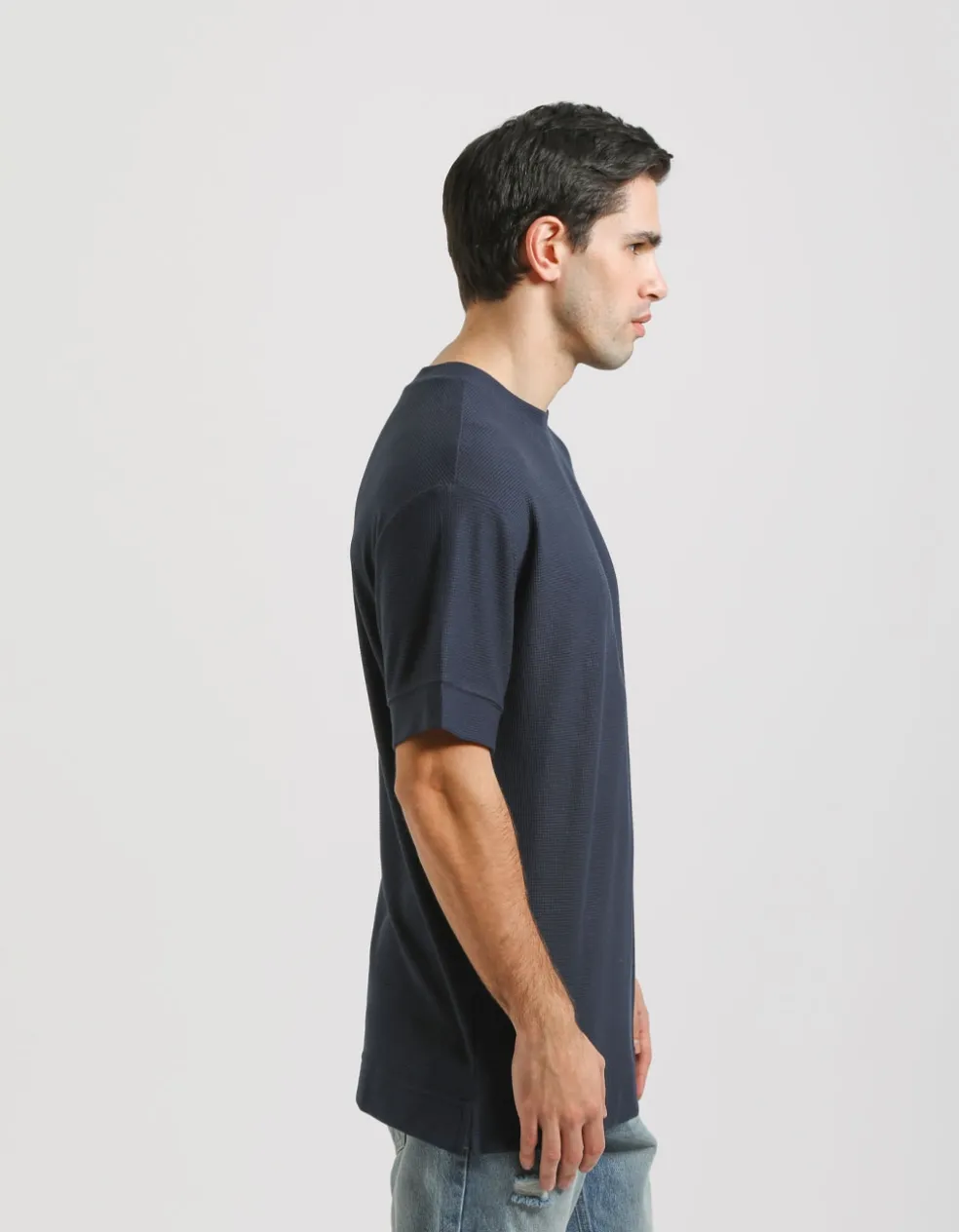 T-shirt viscosa strutturata