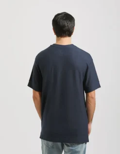 T-shirt viscosa strutturata