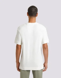 T-shirt viscosa strutturata